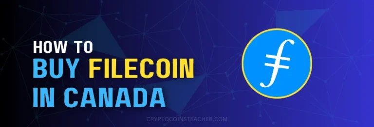 How to buy Filecoin (FIL) in Canada in 2024