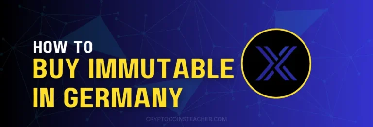 How to buy Immutable (IMX) in Germany in 2024