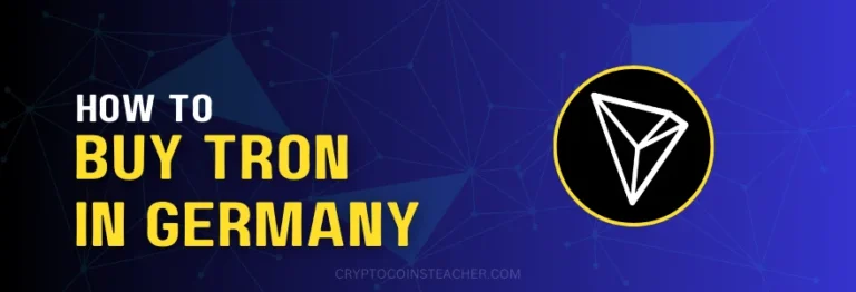 How to buy Tron (TRX) in Germany in 2024