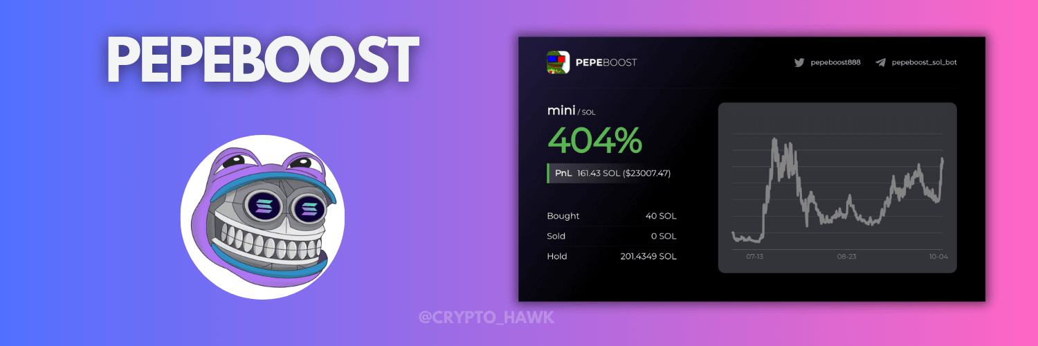 pepeboost trading bot